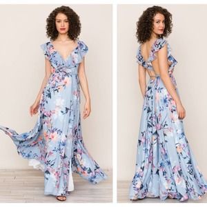 YUMI KIM Full Bloom Maxi Dress Hudson Stone {HH2}